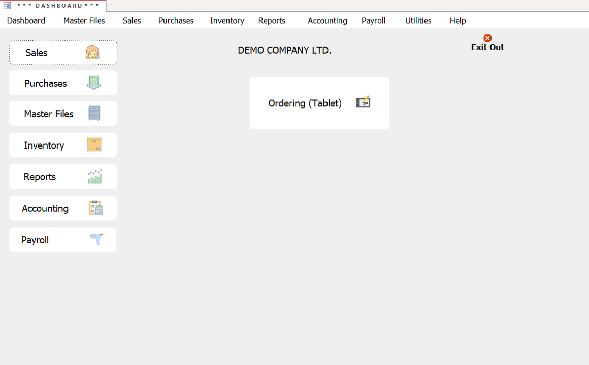 Main Dashboard